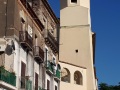 il campanile visto dalla strada