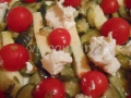 con formaggio e pachino