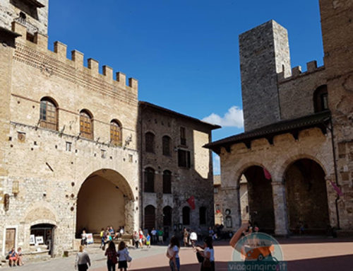 San Gimignano, tra torri e colline