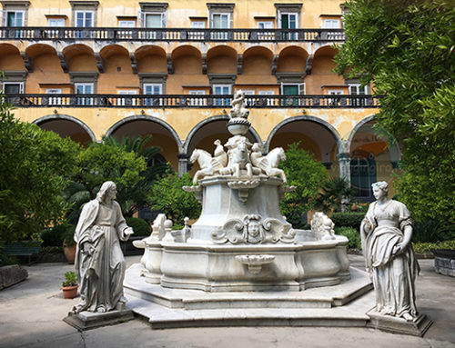 Il chiostro di San Gregorio Armeno